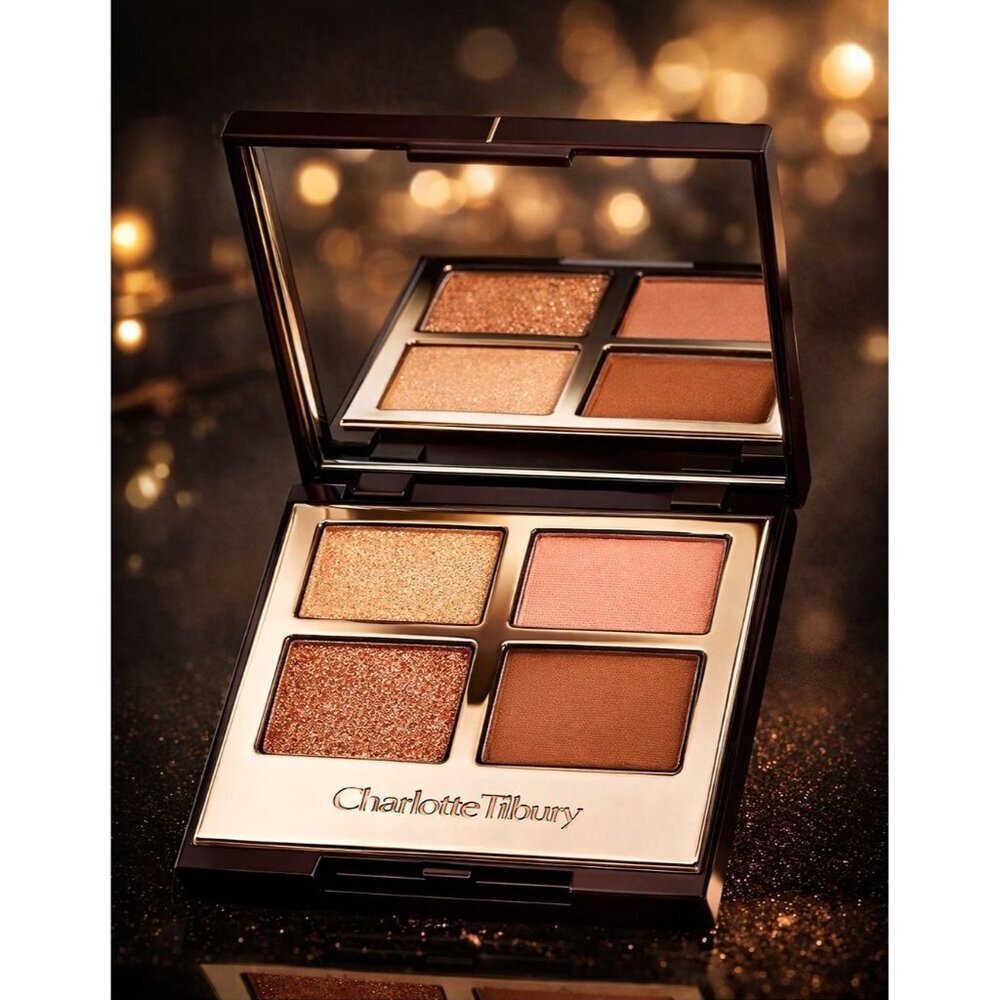 Charlotte Tilbry Pillow Talk Dreams Eyeshadow Palette Shimmer Finish 4 Shades